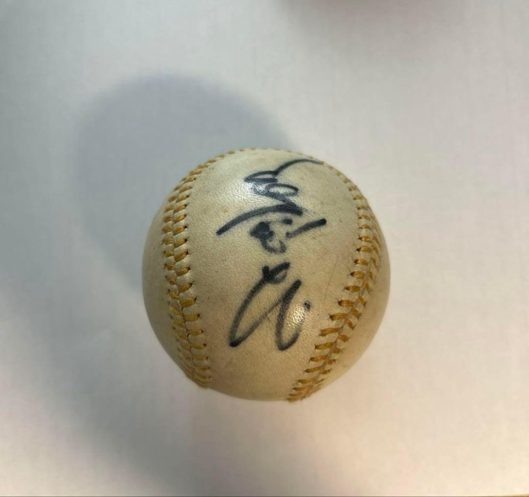【直筆】王貞治、長嶋茂雄サインボール　(巨人ロゴ入り)