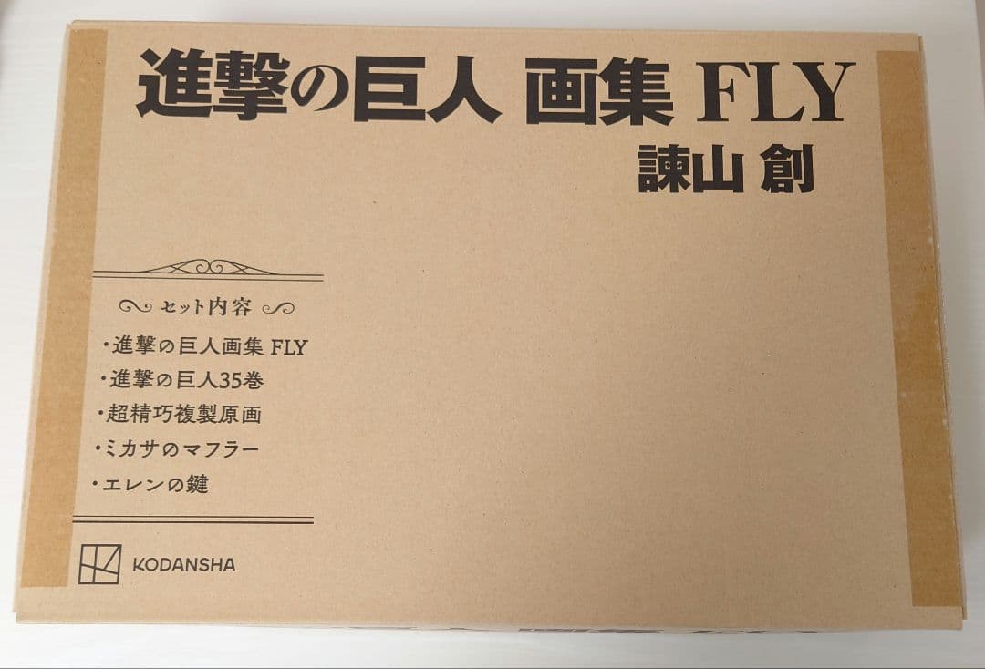 進撃の巨人 画集 FLY 講談社
