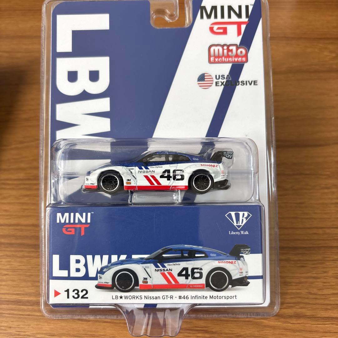 ミニカー MINIGT LBWORKS R35GT-R #46 infiniteMotor