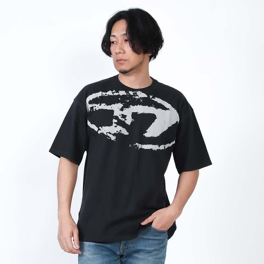 新品 DIESEL A13049 0DQAU 9XX Tシャツ S