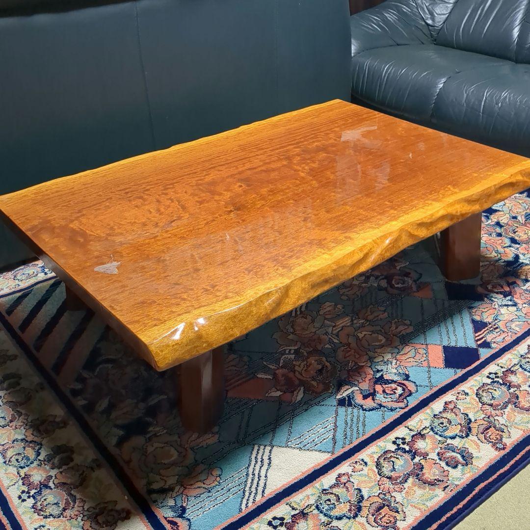 無垢　一枚板　座卓