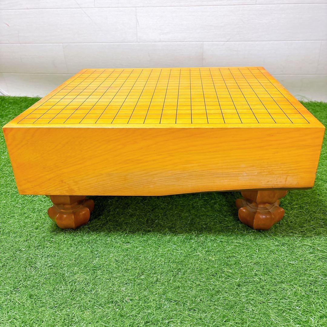 K1本榧　天地柾目　囲碁盤　4寸　11.7mm ボードゲーム　桐箱付き