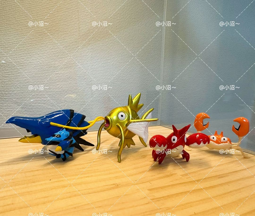 ポケモンスケールワールド　水タイプ4匹