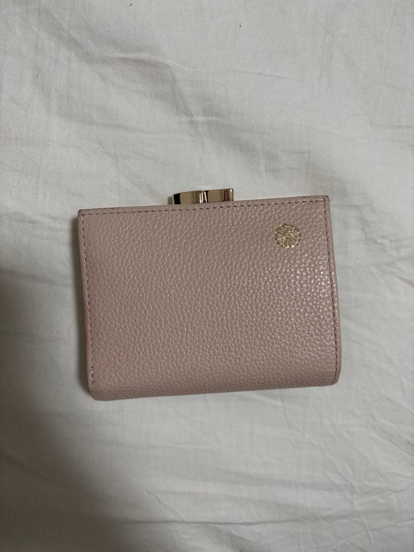 皇居 がま口財布 ピンク ピンクベージュ 限定品