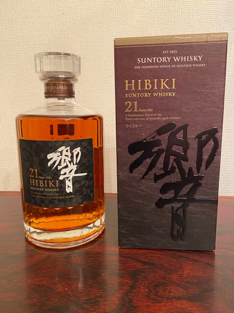 サントリーウイスキー響21年 ホログラム付き