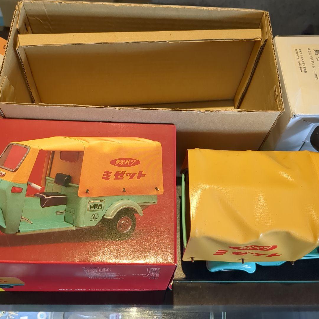 ブリキ　ダイハツ ミゼット DKA型　崑ちゃん人形箱付き　日本製