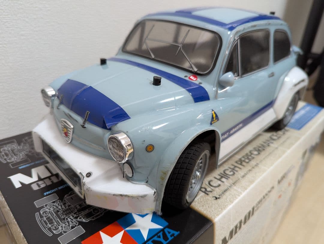 タミヤ MB-01 フィアット アバルト
