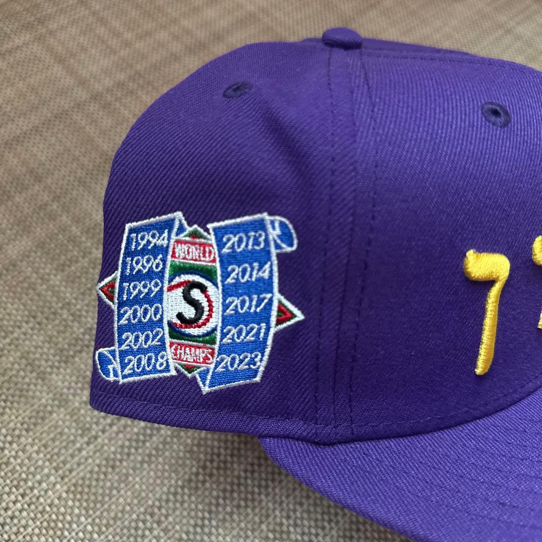 supreme ヘブライ語 キャップ NEWERA Hebrew 71/2