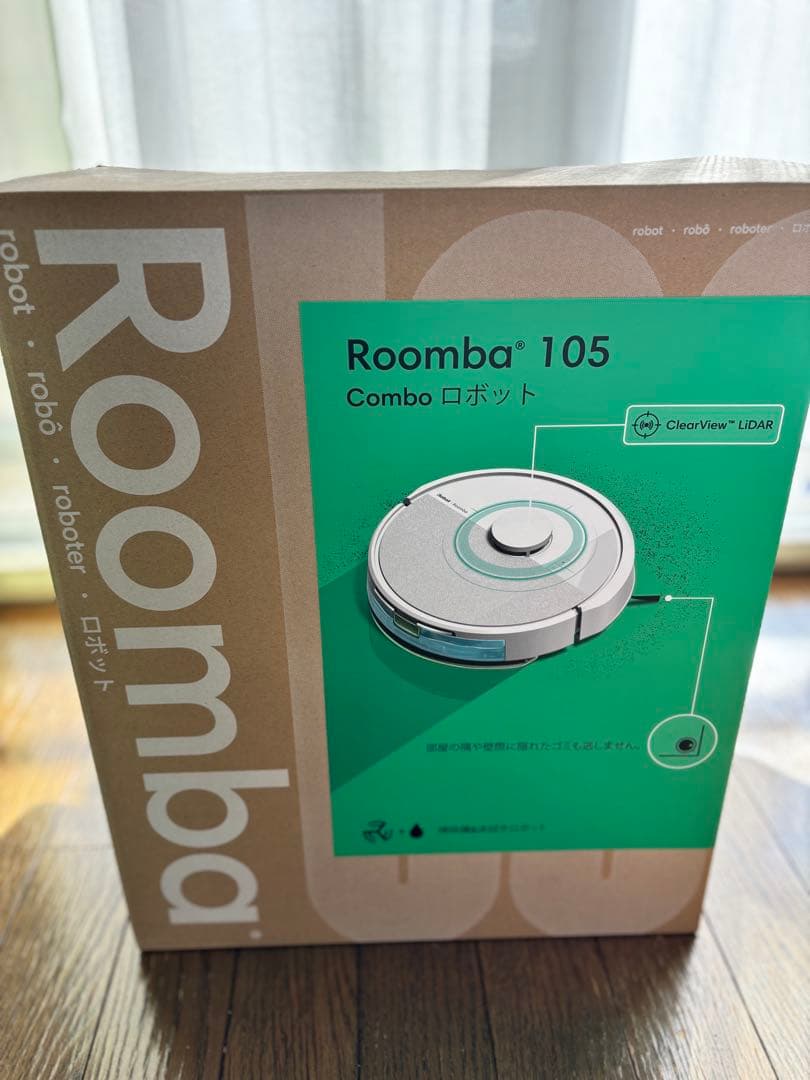 ［新品　未使用］Roomba 105 Combo ロボット掃除機　ルンバ