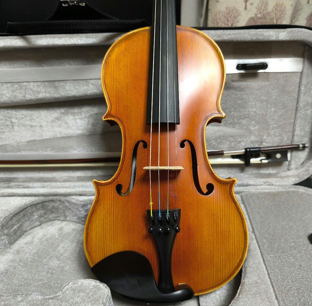 PVN544 アウトフィットバイオリンセット 4/4 ファインチューンペグ