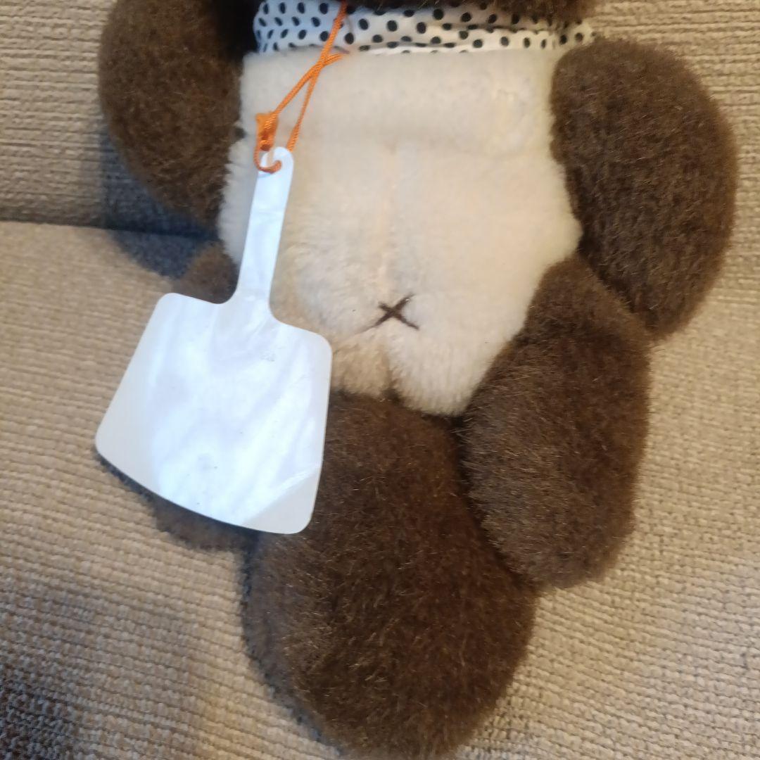 日本製　当時物　昭和レトロ　たぬき　狸　タヌキ　ぬいぐるみ　ヤングエポック製