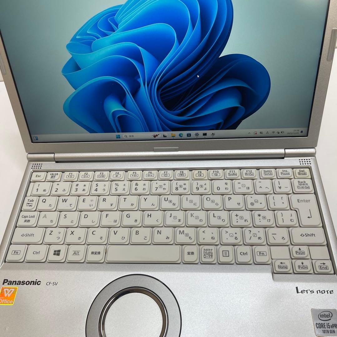 #713 Let’s Note CF-SV9 i5-10310U Office付