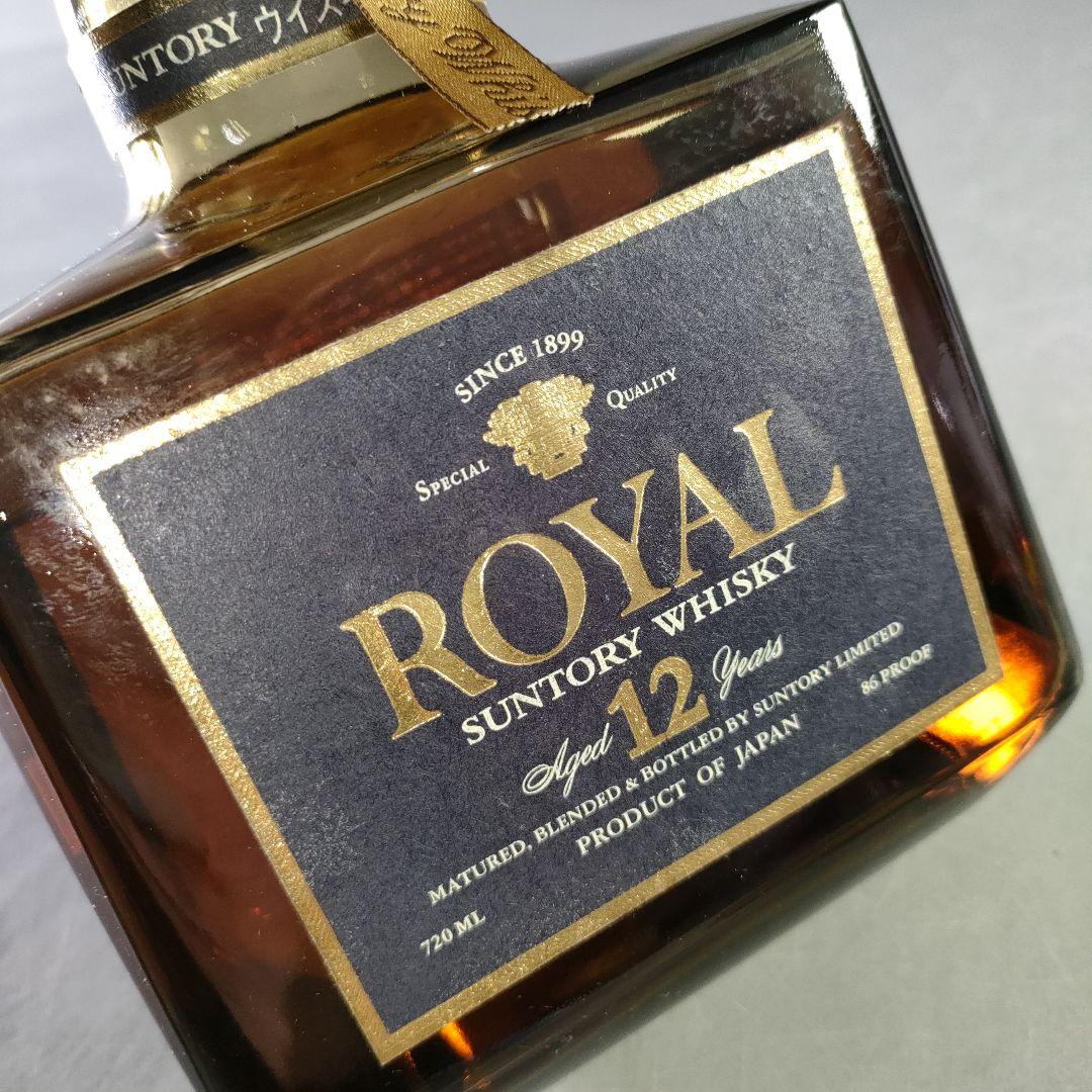 A1153-4/サントリーウイスキー ローヤル12年/ブルーラベル/
