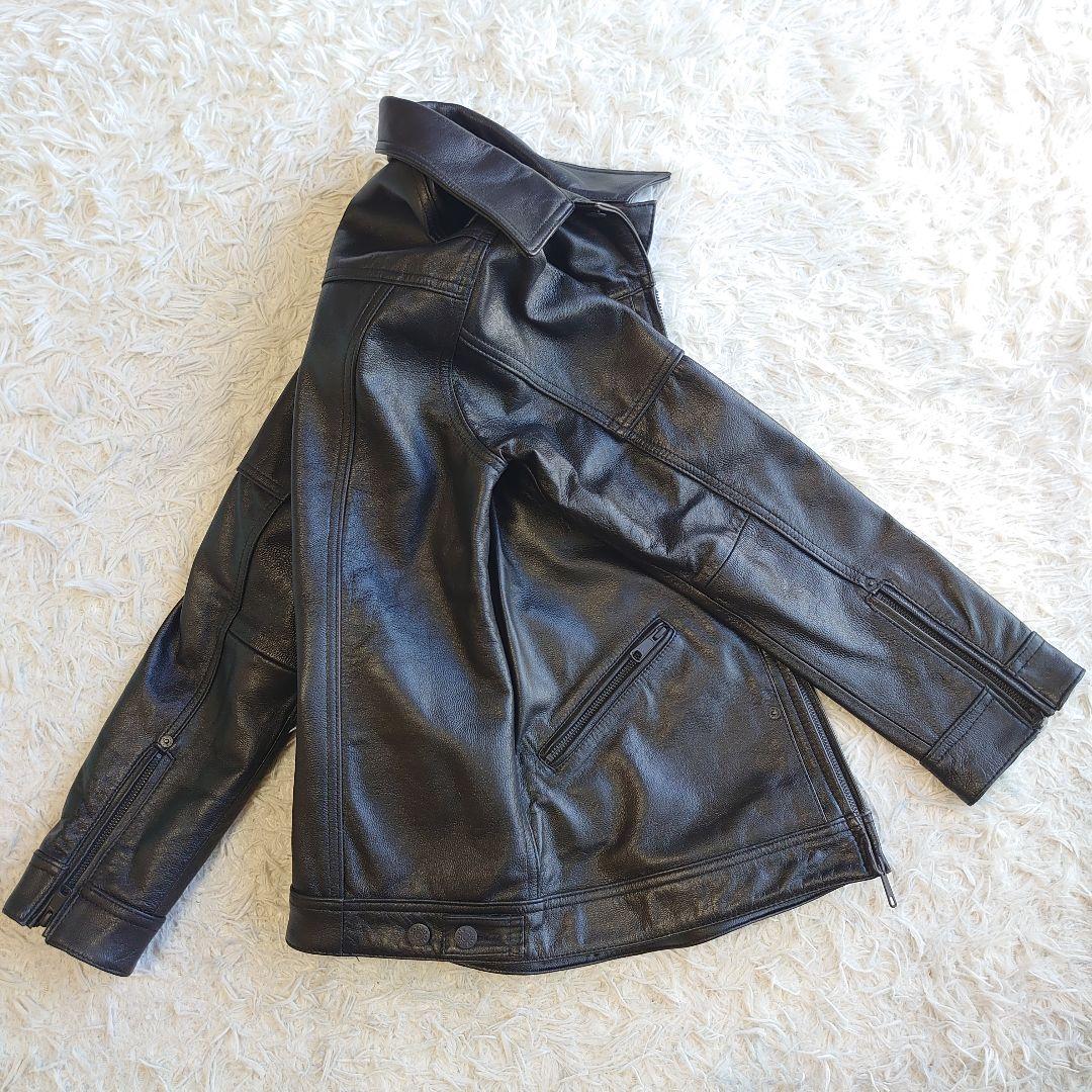 【新品・希少】ラトルトラップ × ボブソン やぎ革 レザージャケット XL