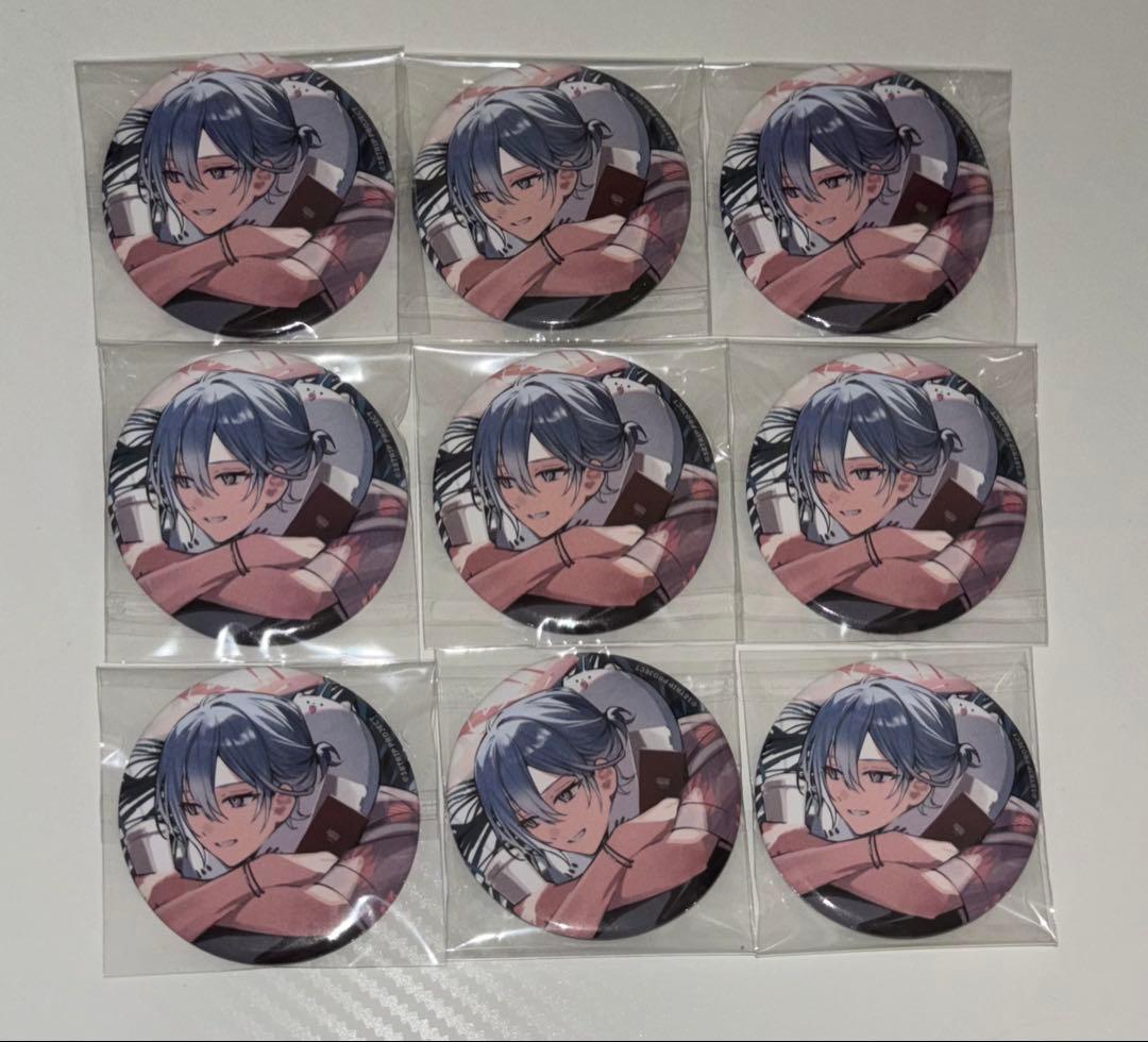 エイトリ ファンミ 蜂乃屋凪 缶バッジ Good Luck 18is