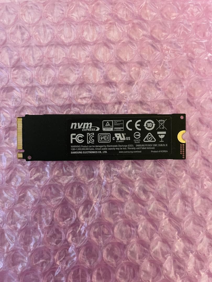 SSD 1TB NVMe SAMSUNG 内蔵型 動作保証 1125