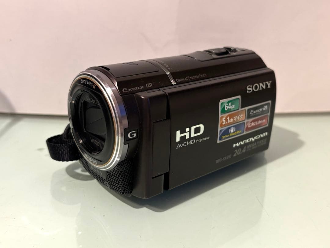 SONY ソニー　HDR-CX590V ビデオカメラ　付属品あり