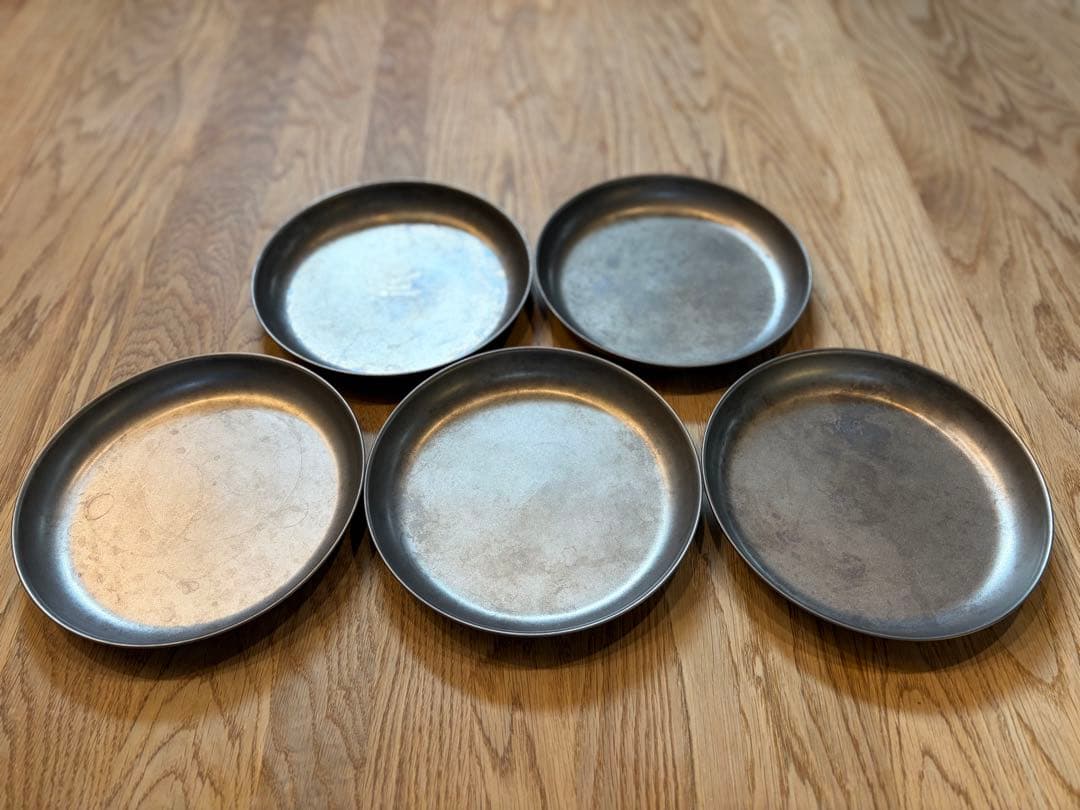 スノーピーク トレックチタンボウル プレート 5個セット