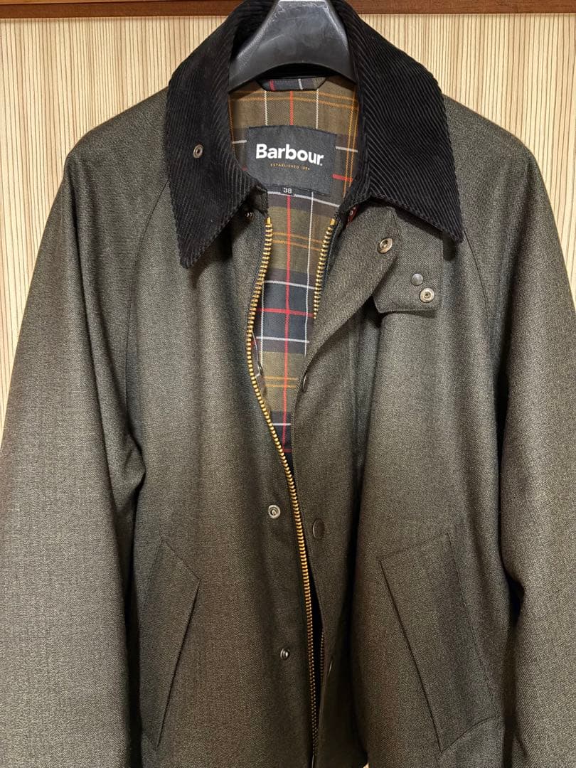 バブアー　トランスポート　ノンオイル　トゥモローランド別注　38