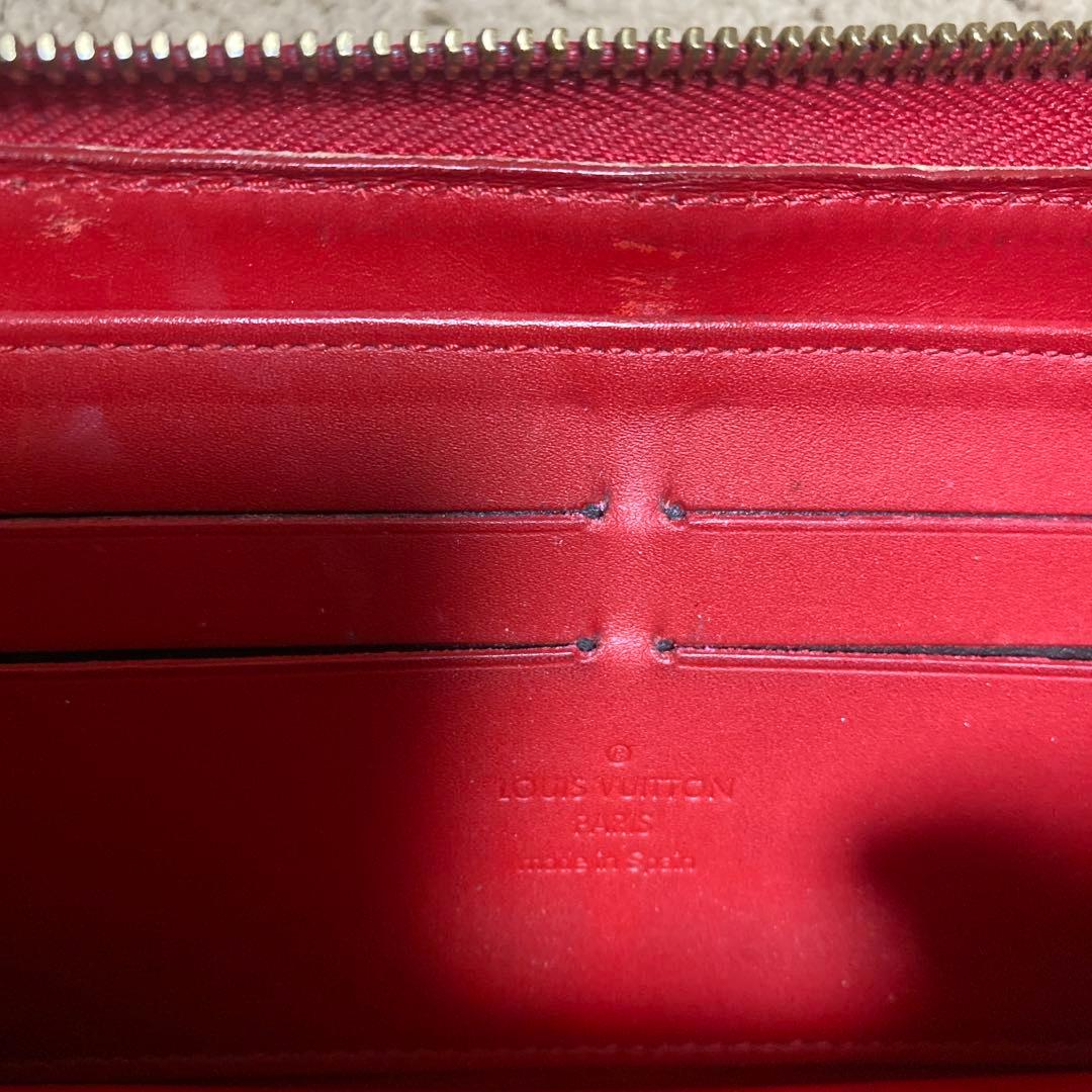 ルイ・ヴィトン 二つ折り財布 レッド　小銭入れ2点セット