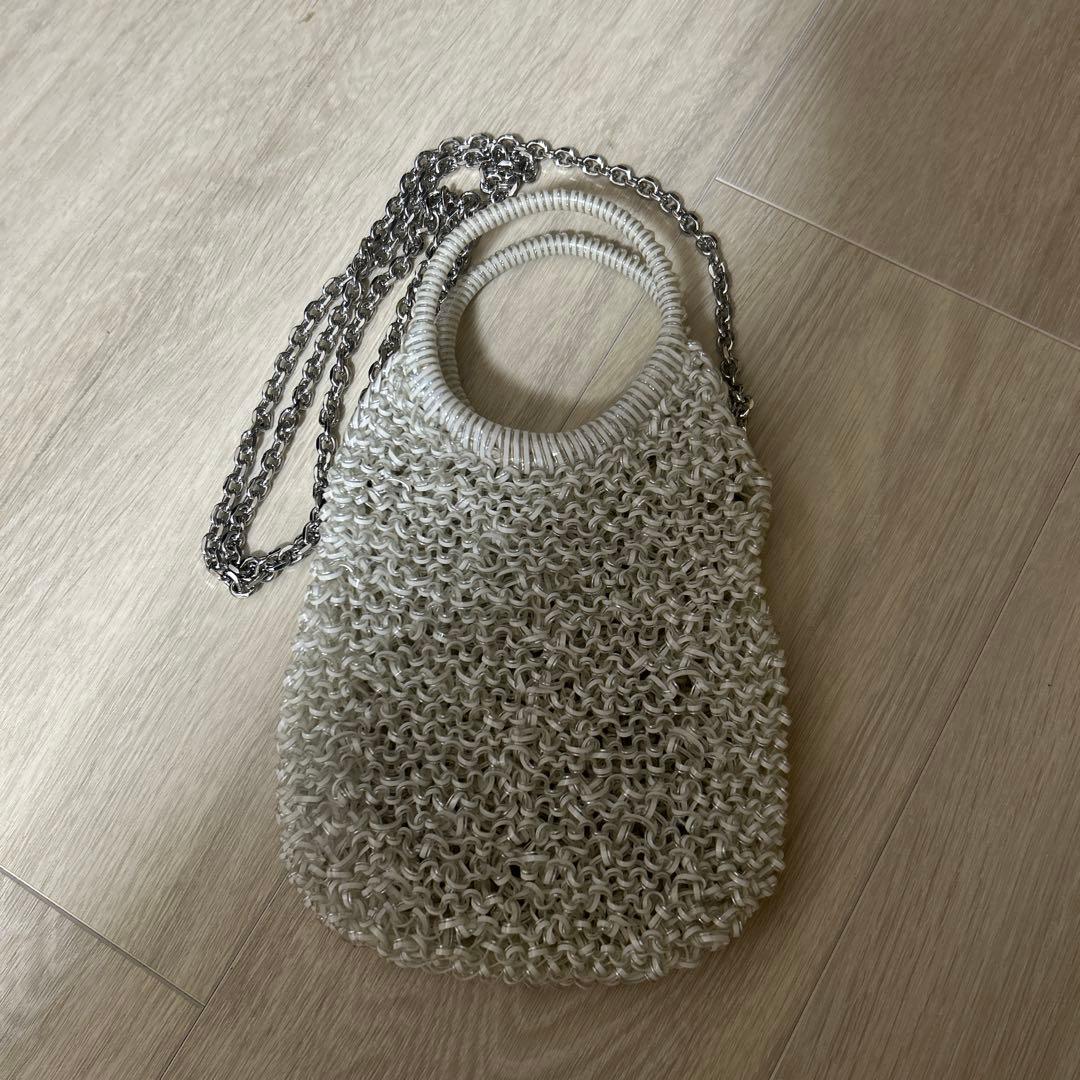 アンテプリマショルダーバッグ ホワイト