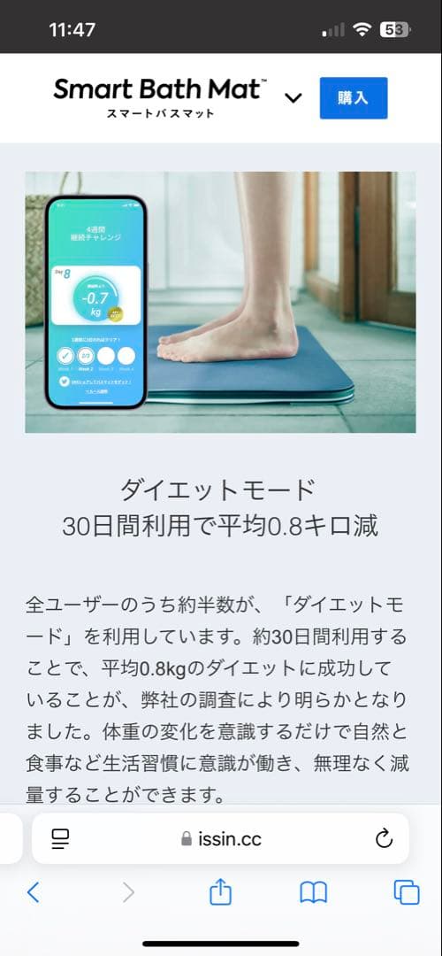 【新品未開封】issin スマートバスマット 体組成計モデル 最新 2024年製