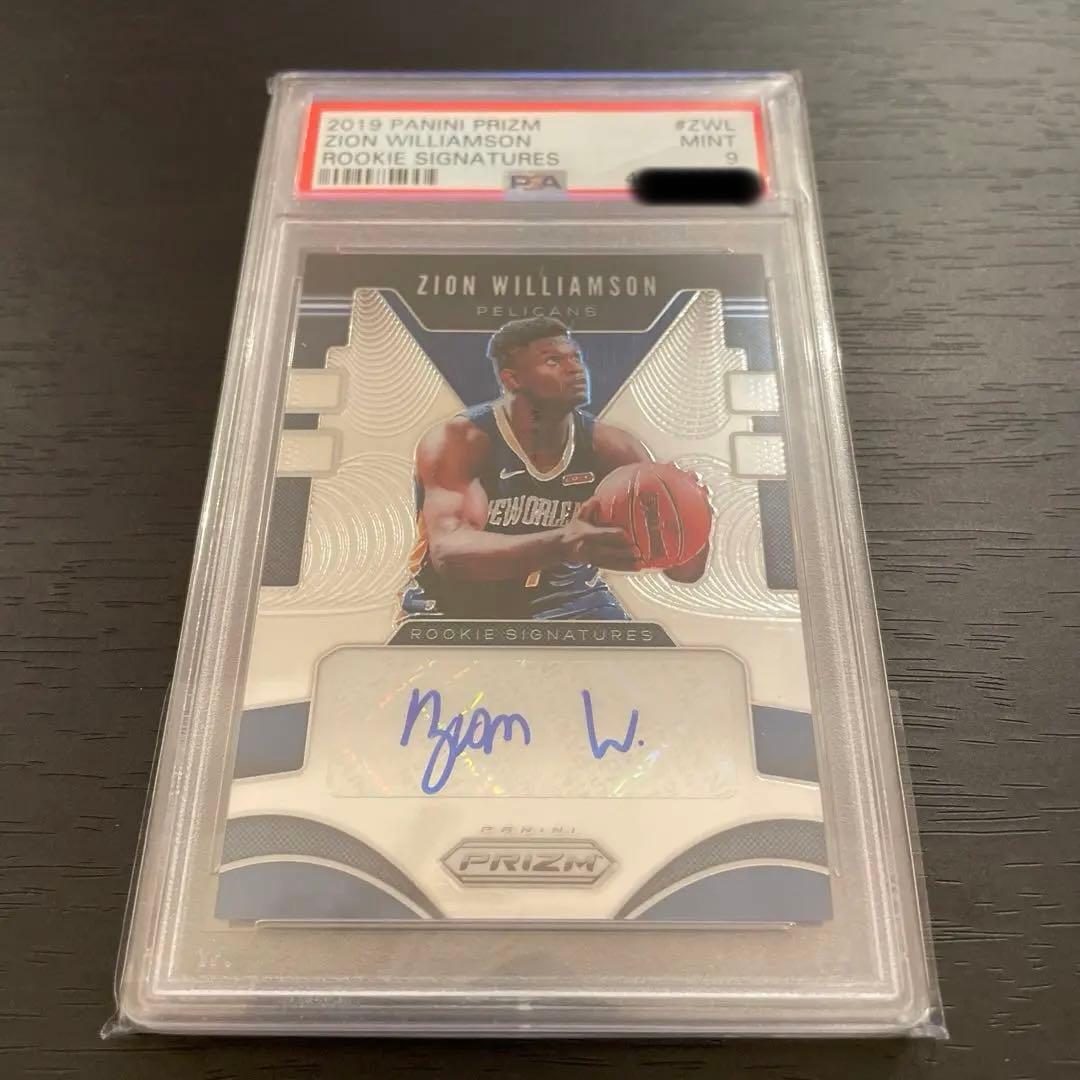 zion ザイオン ルーキーカード 直筆サインカード PSA鑑定済