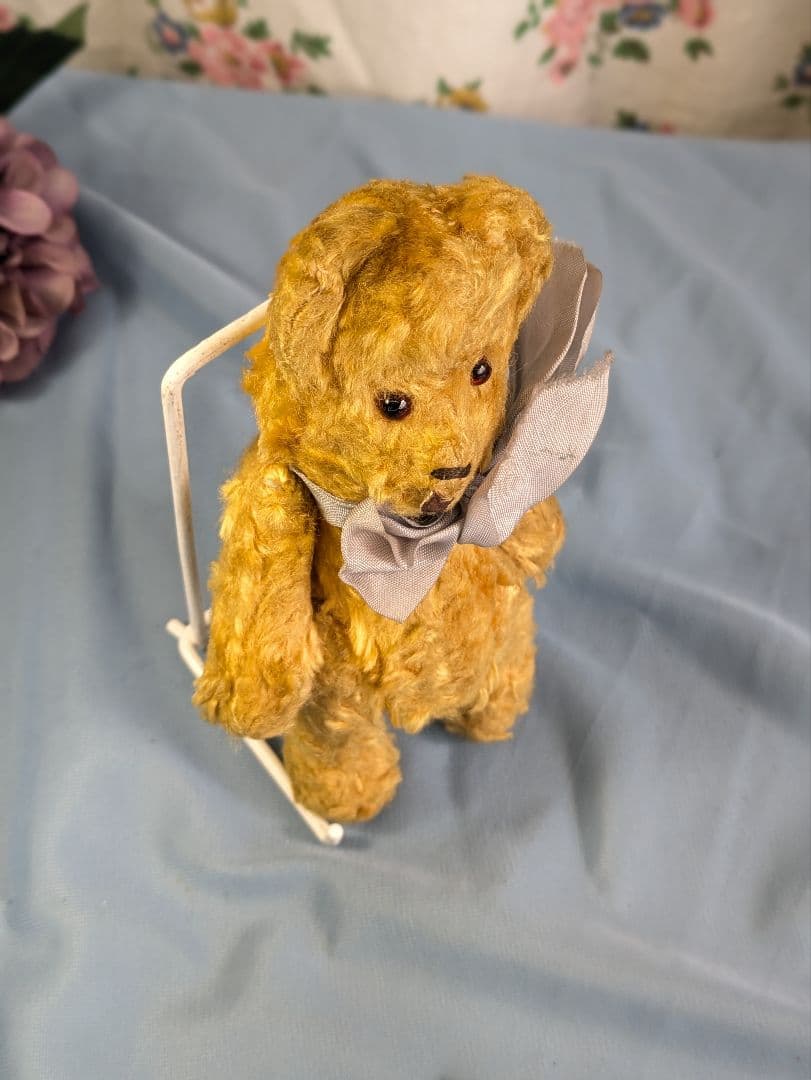 イギリス アンティーク ミニ テディベア アンティークぬいぐるみ