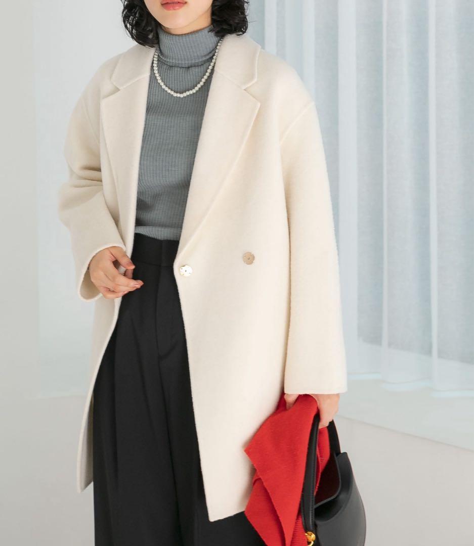 新品URBANRESEARCH ROSSOウールカシミヤ リバーチェスターコート