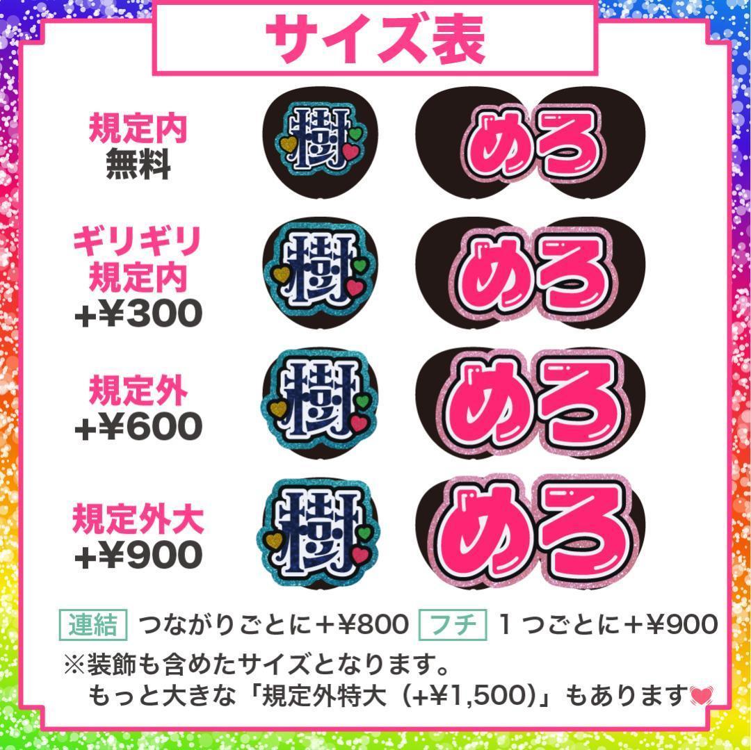 【y】さま専用ページ　オーダー 名前 うちわ 文字 連結 パネル