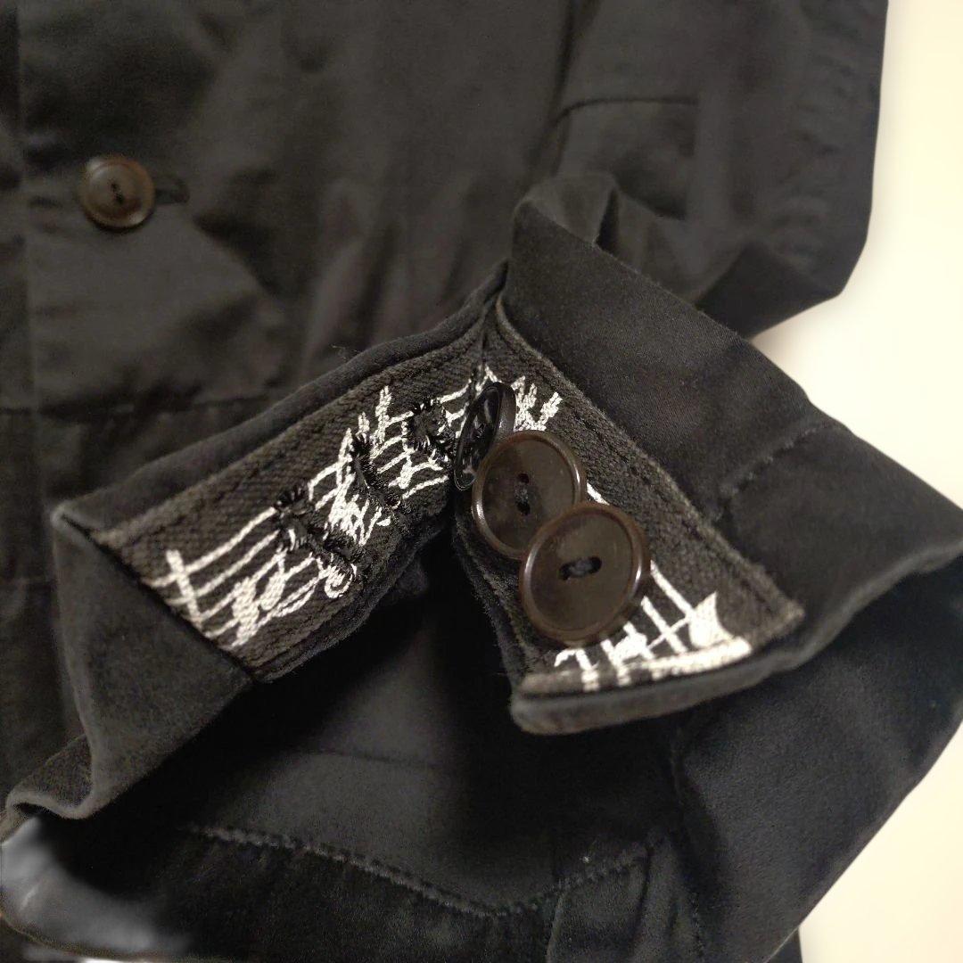 ナンバーナイン　音符柄　ジャケット ボタン付き　2