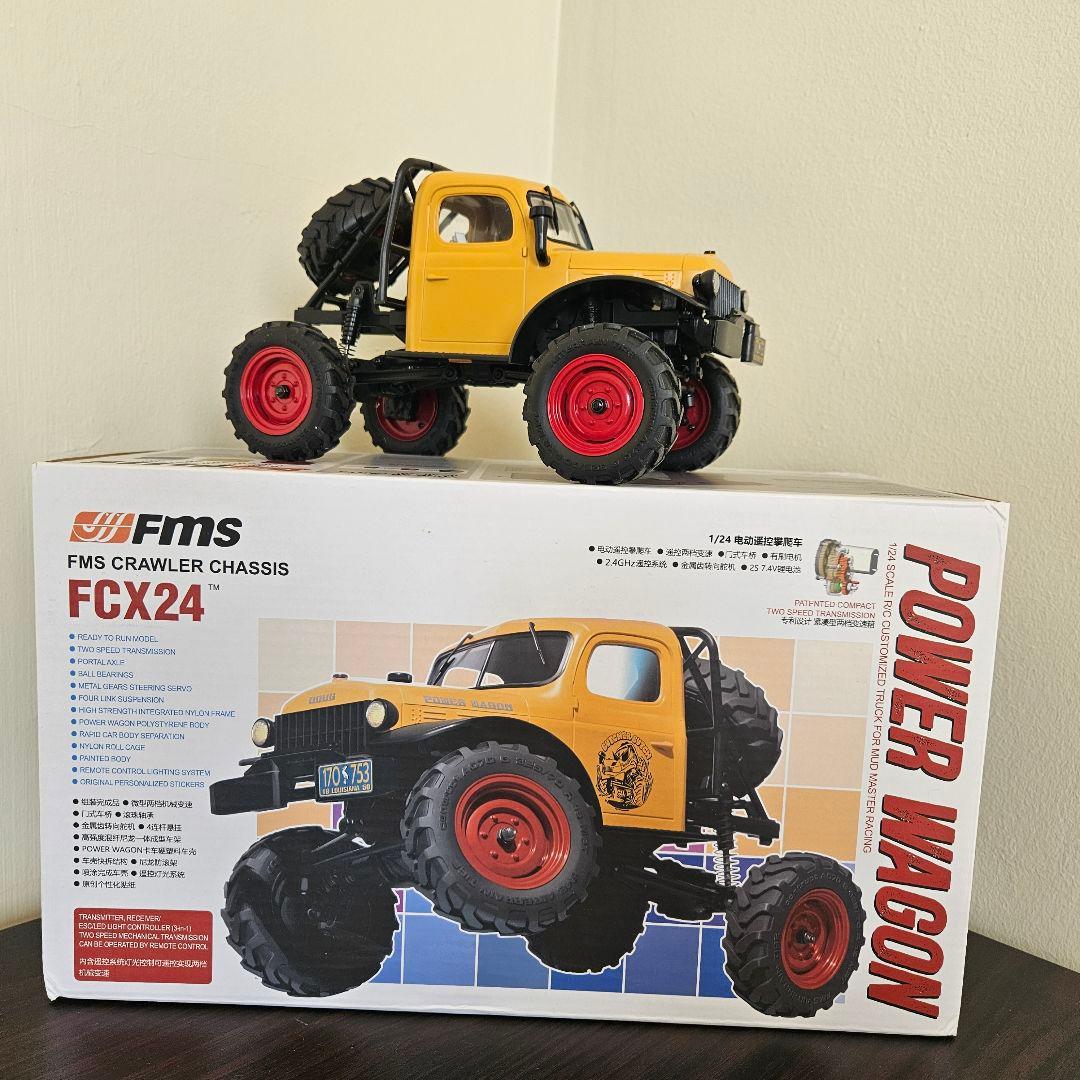 FMS FCX24 1/24 POWER WAGON クローラーラジコン