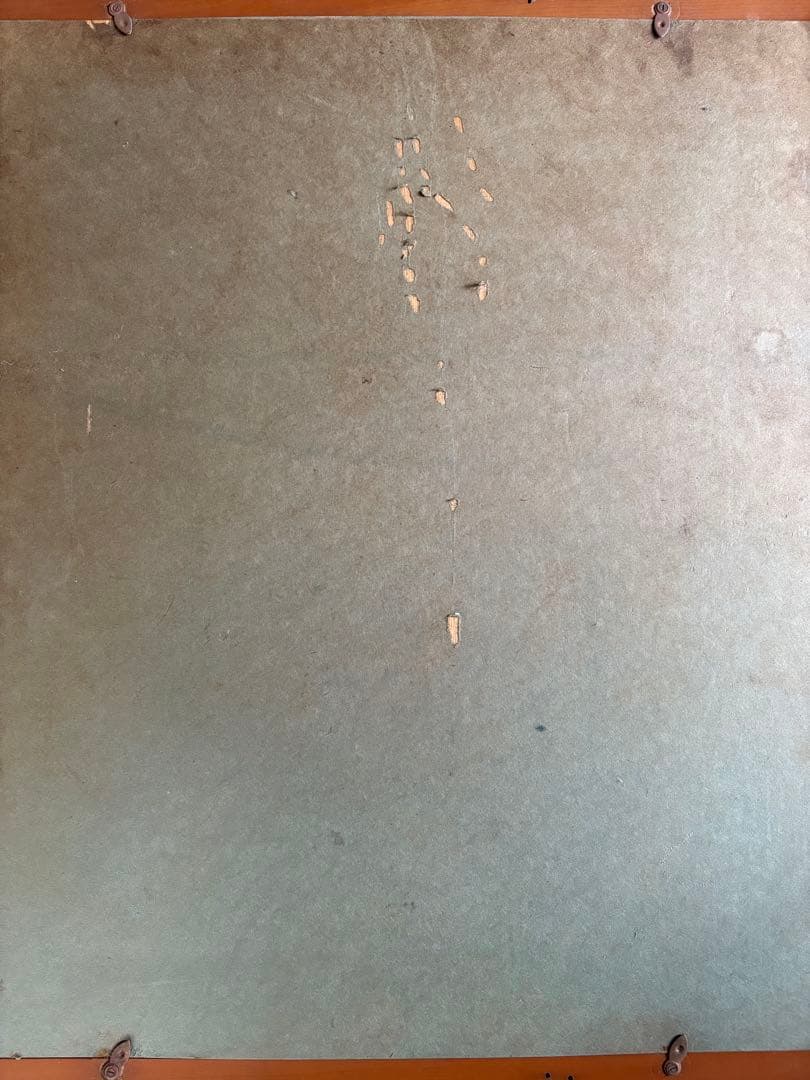 絵画 ロバにのる人 金田辰弘