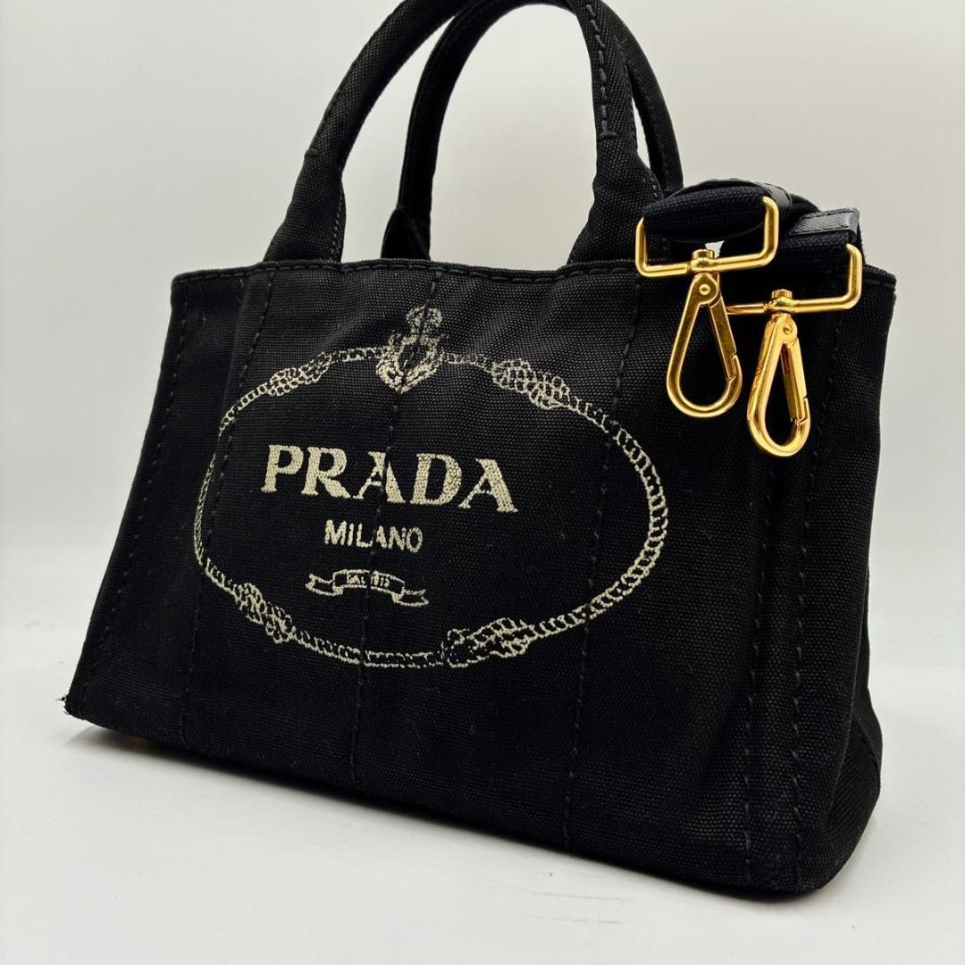 　プラダ カナパ S ハンドバッグ ショルダー 2way