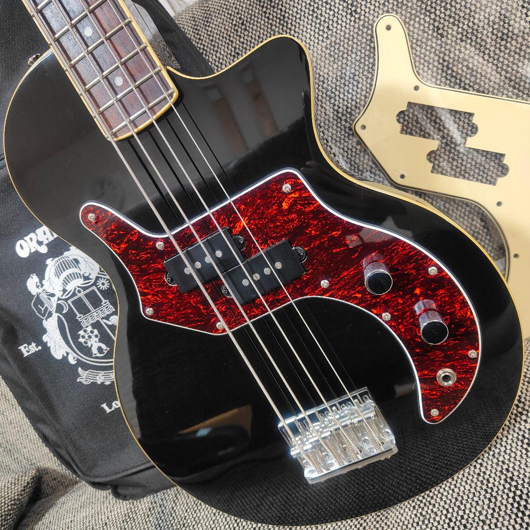 【美品】 orange 希少 プレシジョンベース ピックガード 専用ケース付き