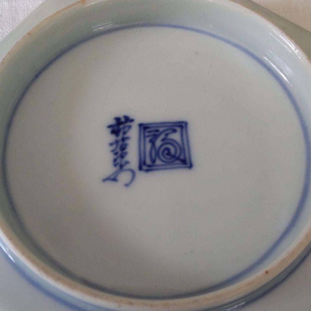 人間国宝十二代柿右衛門‐花鳥文八角皿