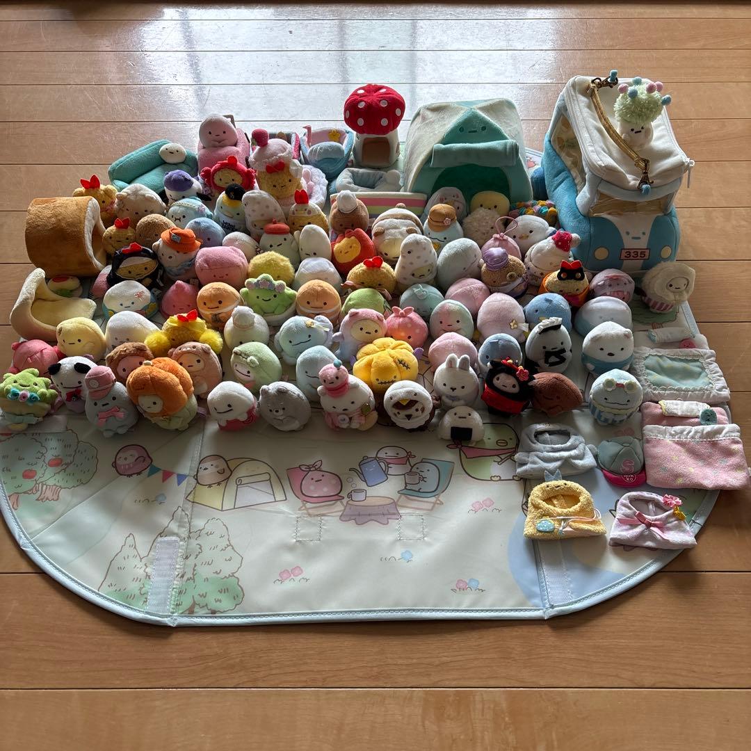 すみっこぐらし　てのりぬいぐるみセット