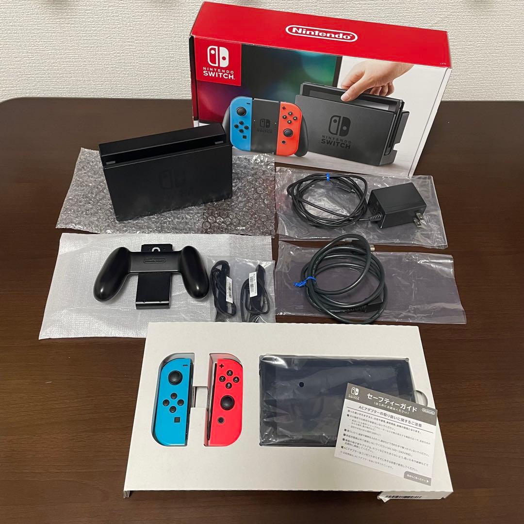 任天堂Switch 本体 即購入OK／動作確認済み／付属品完備
