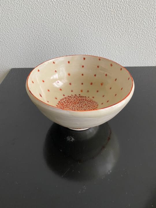 林みちよ　抹茶碗　　茶道　お茶　カフェオレボウル　伊勢丹