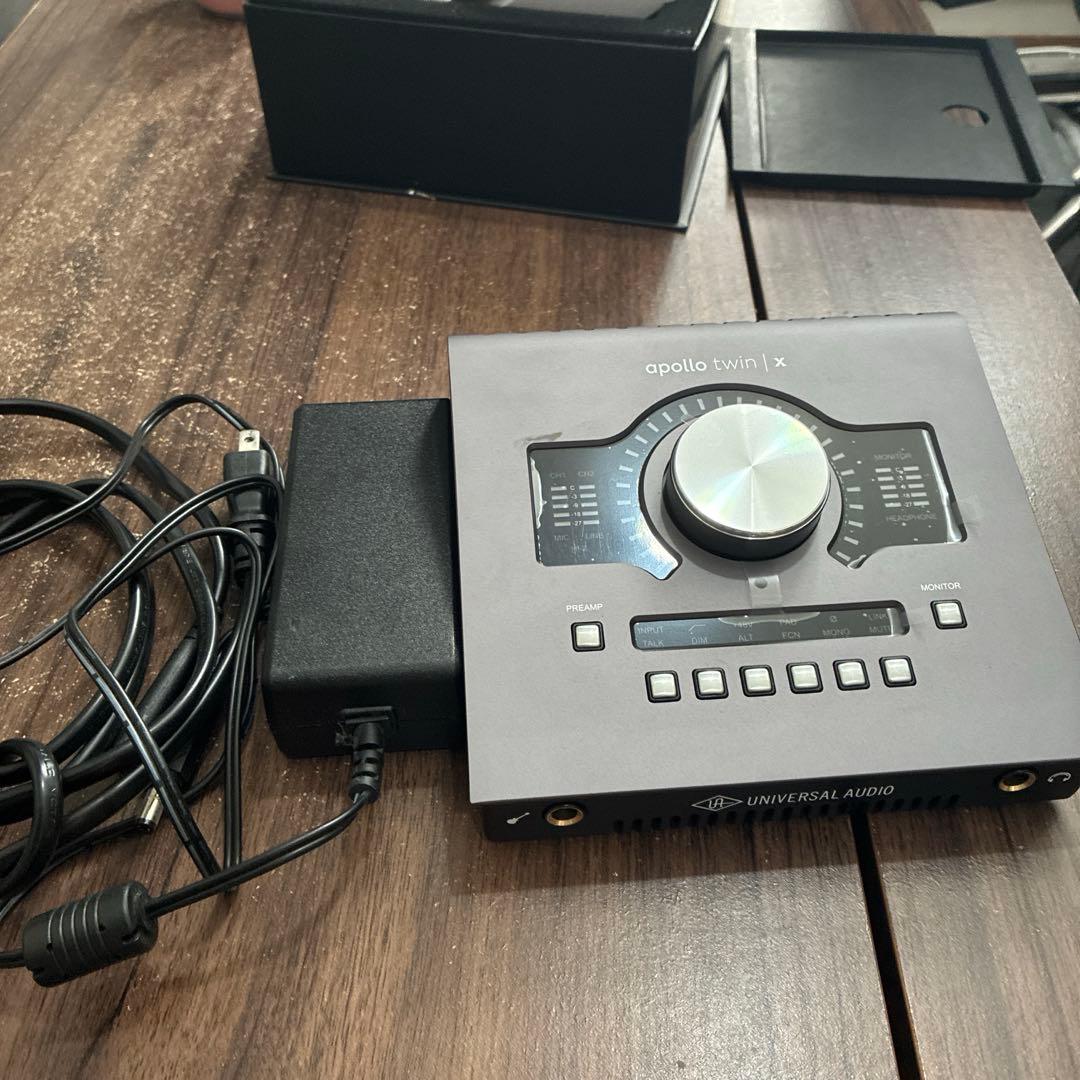 【美品、中古】apollo twin X DUO thunderbolt