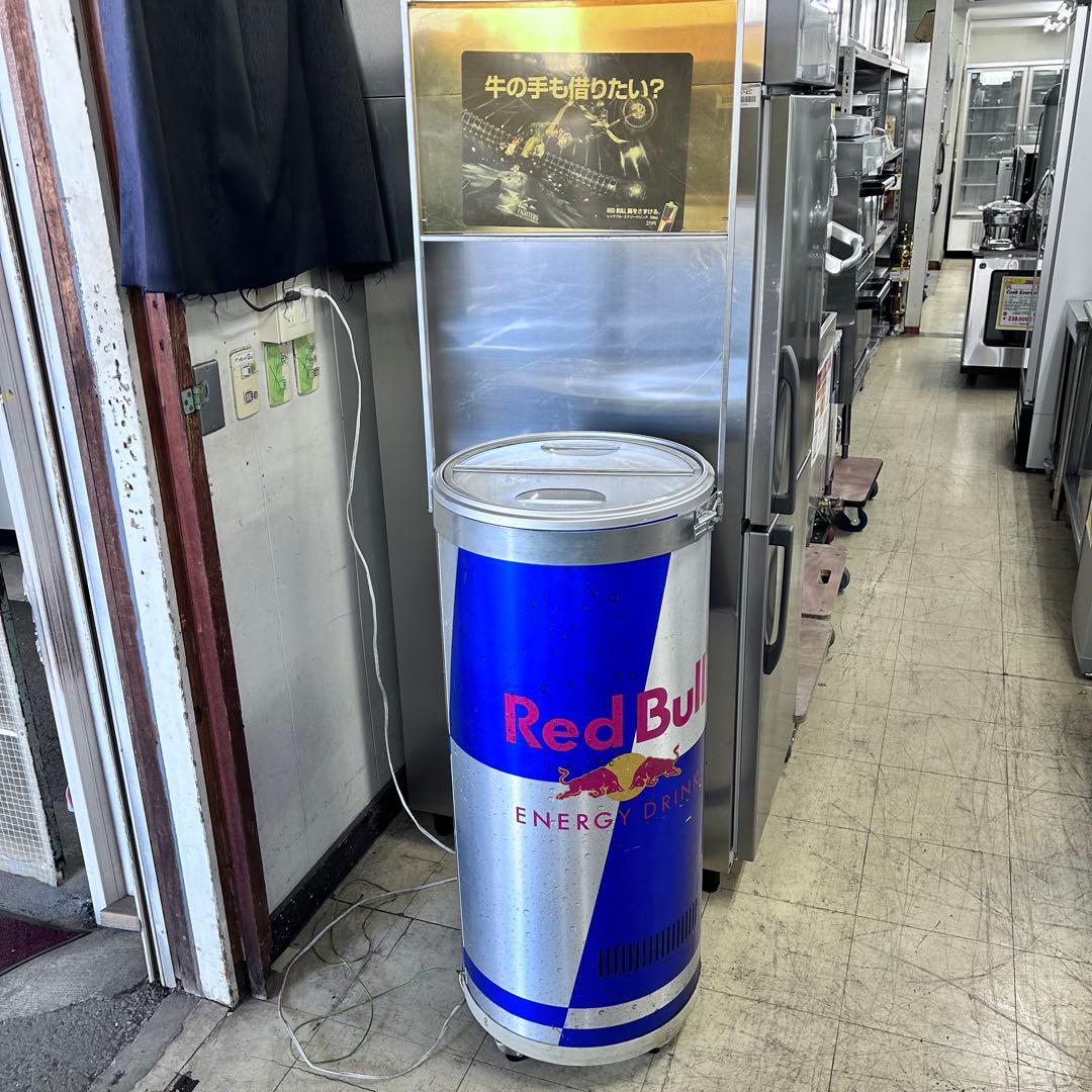 5218 非売品 Red Bull 缶型 冷蔵庫 フェス キャスター付き