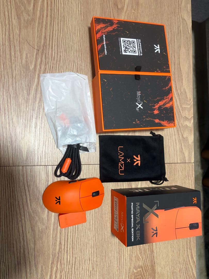 FNATIC MAYA X オレンジマウス 本体