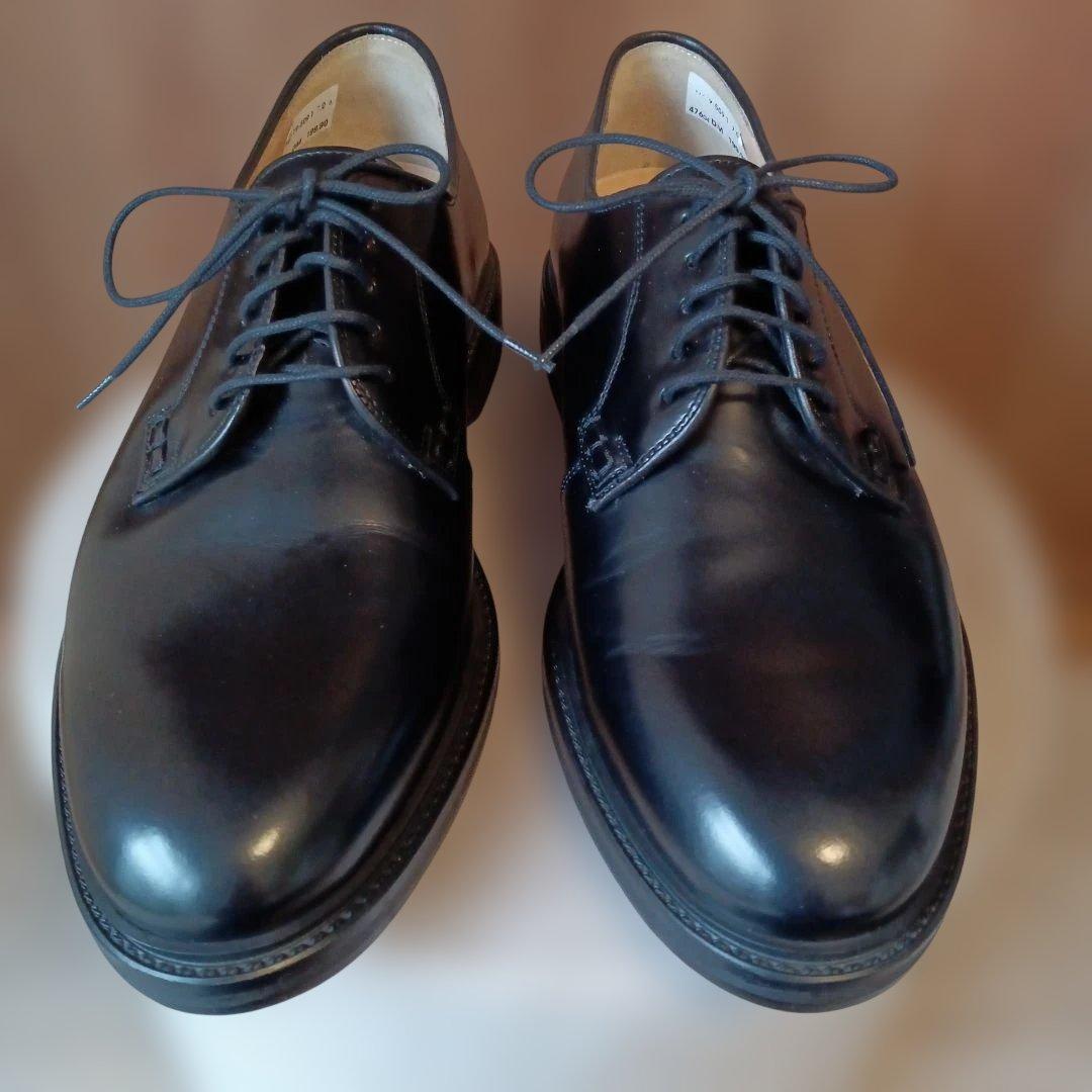 APOLLO　アポロ　プレーントゥ　黒　7　未使用級　美品　希少