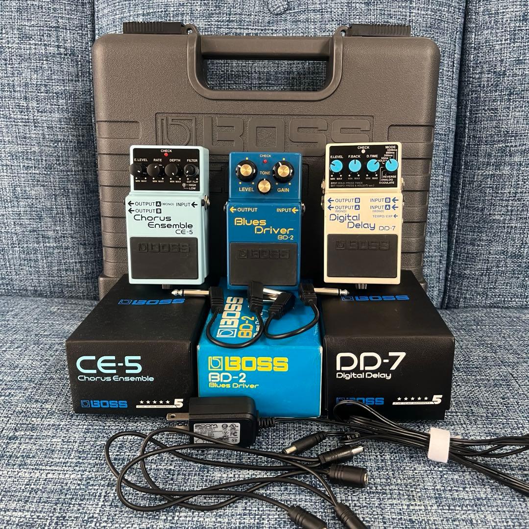 【室内使用のみ】BOSSエフェクターセット