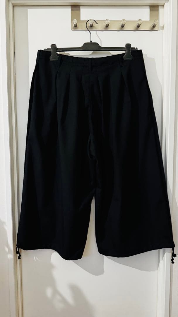 【美品】Ground Y｜ウールポリエステルギャバジンバルーンパンツ