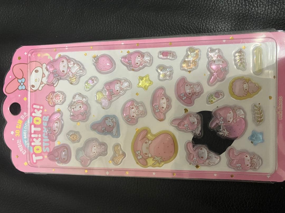 ミッフィー　ボンドロシール　、サンリオ ボンボンドロップシール各 4種類セット