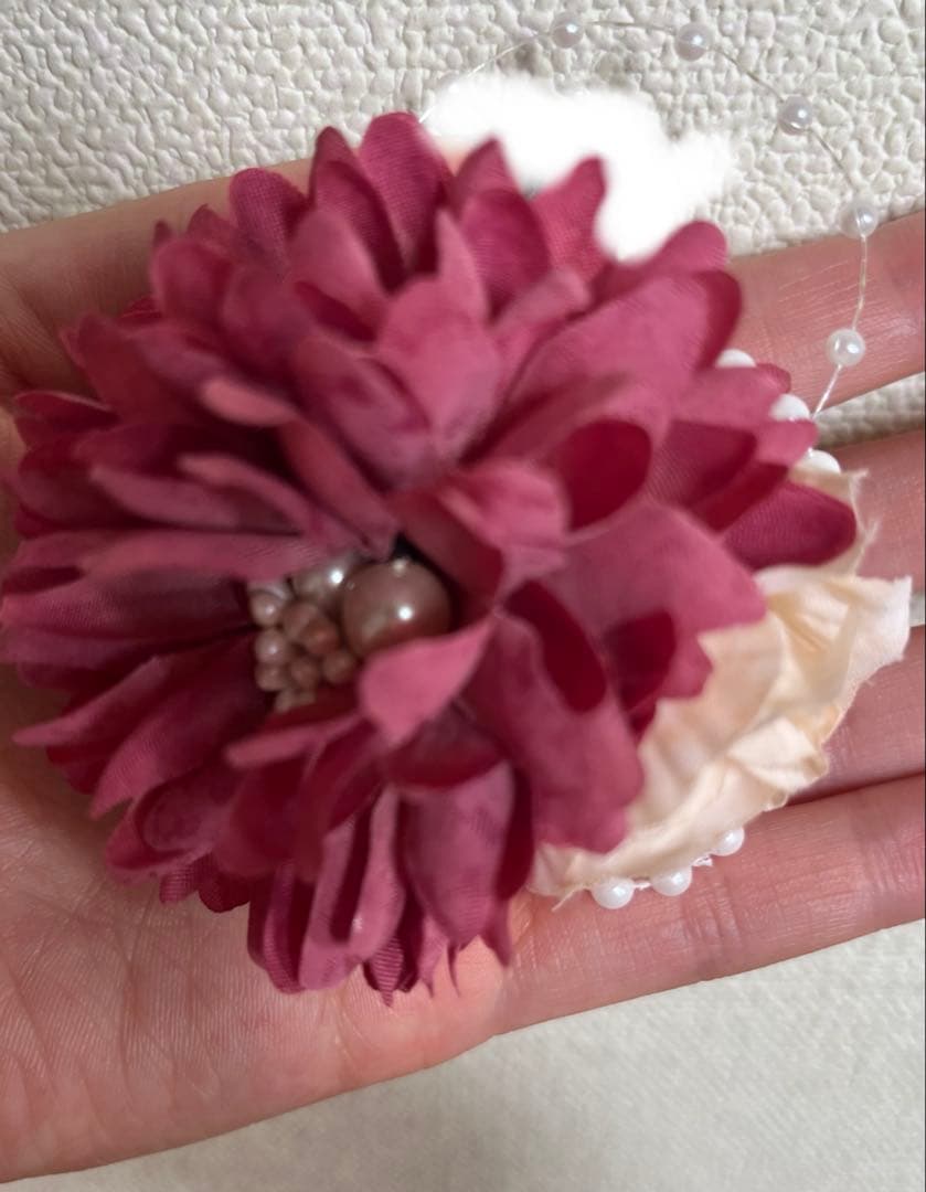 Dita 夏の乙女百合　浴衣　３点セット＋かみかざり