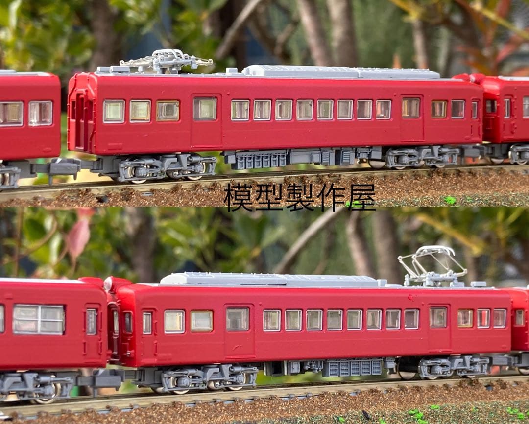 名鉄初代5000系タイプ 動力無し　鉄コレ改造Nゲージ　他サイト出品中