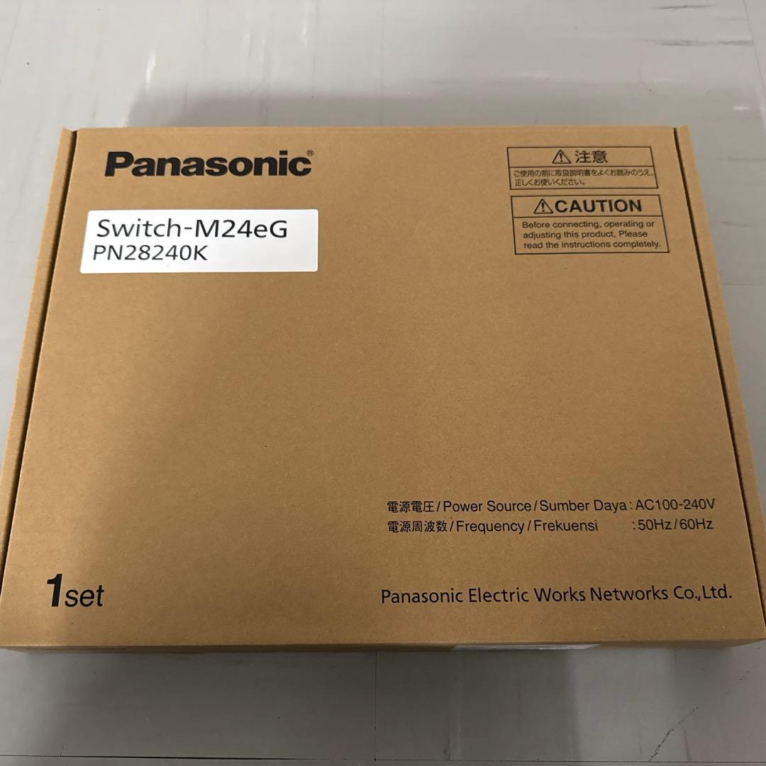 【新品】Panasonic Switch-M24eG(PN28240K)