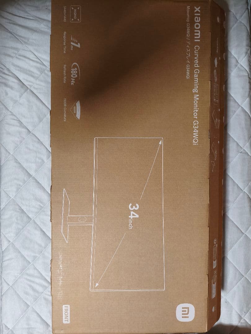 Xiaomi 曲面ゲーミング モニター G34WQi 34インチ WQHD